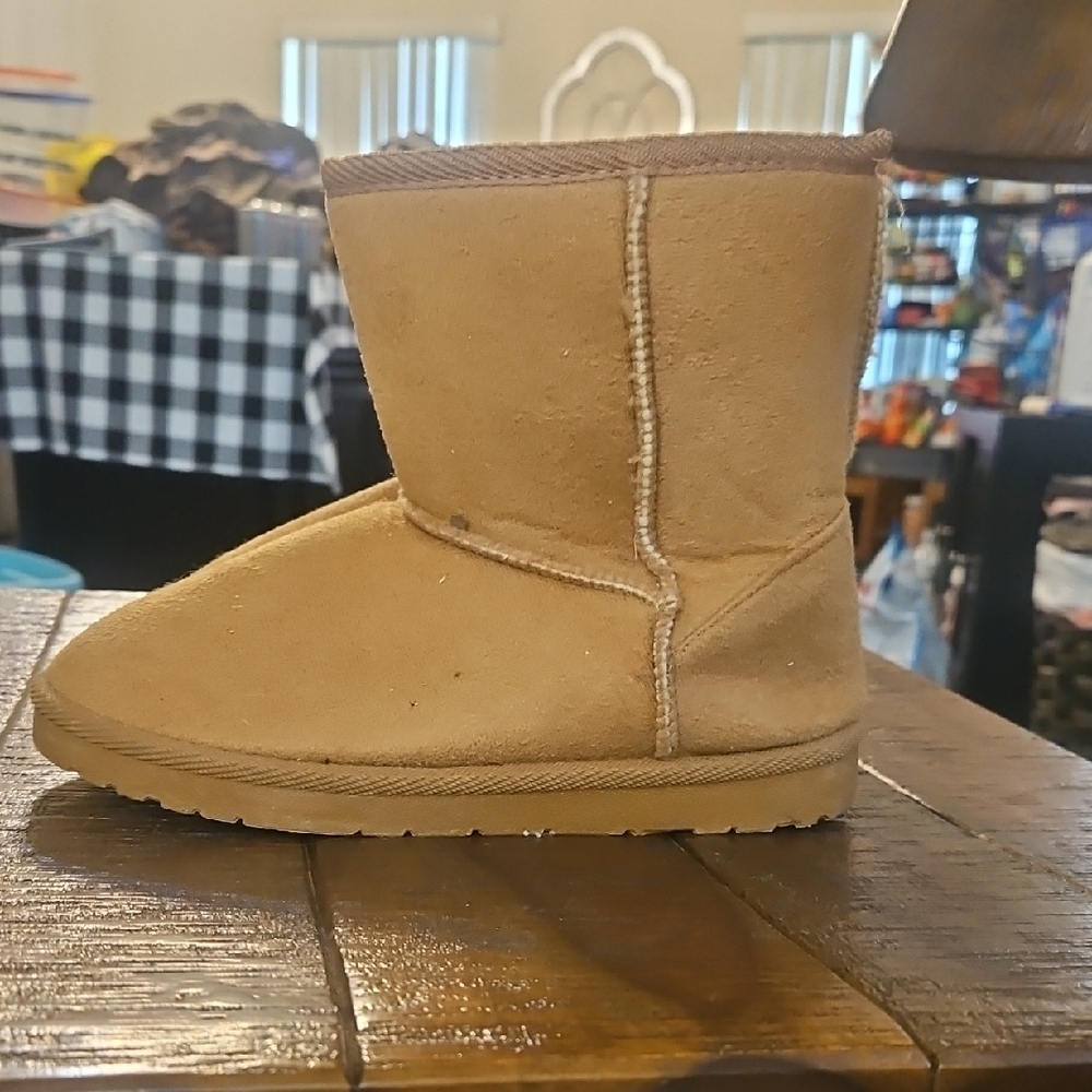 Tan Suede Ankle Boots